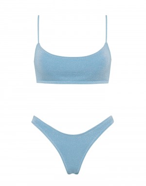 Bay Sparkle Triangl Mica Women Bikini | 4mmfgHUn